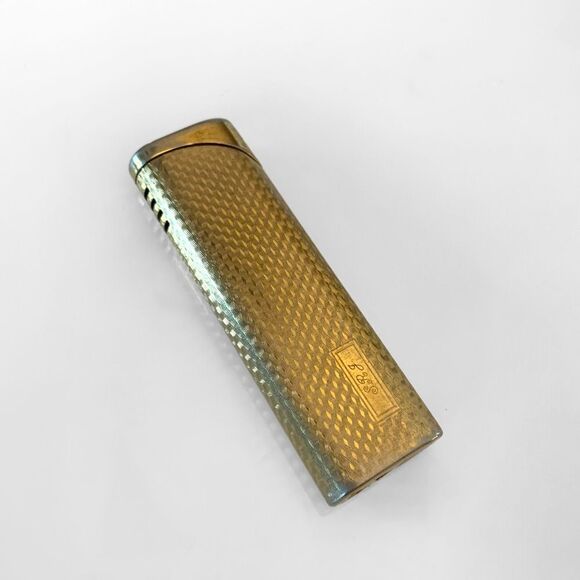 Vintage Ronson Varaflame 18KGP Butane Lighter - Picture 1 of 3